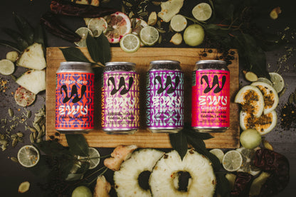 EWU Ginger Beer 24 Mix 4 Sabores