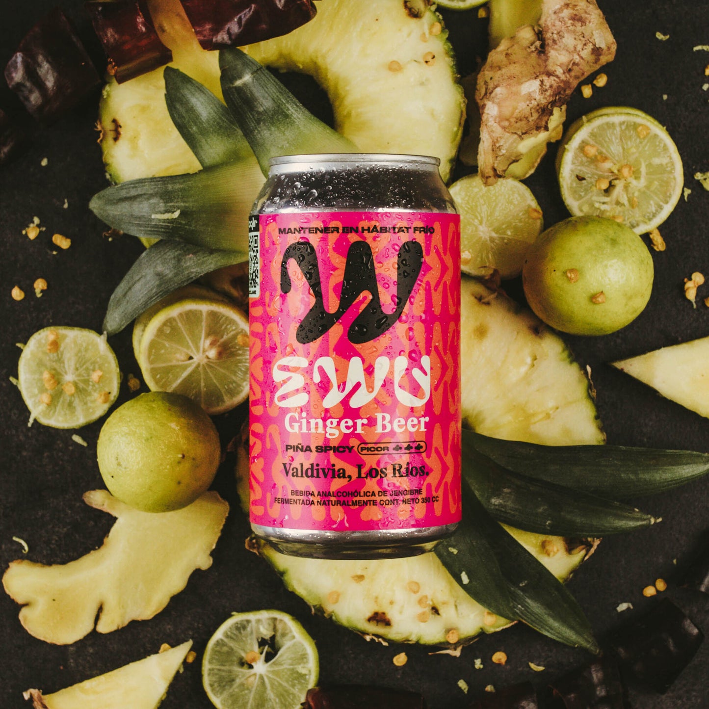 EWU Ginger Beer Piña Spicy